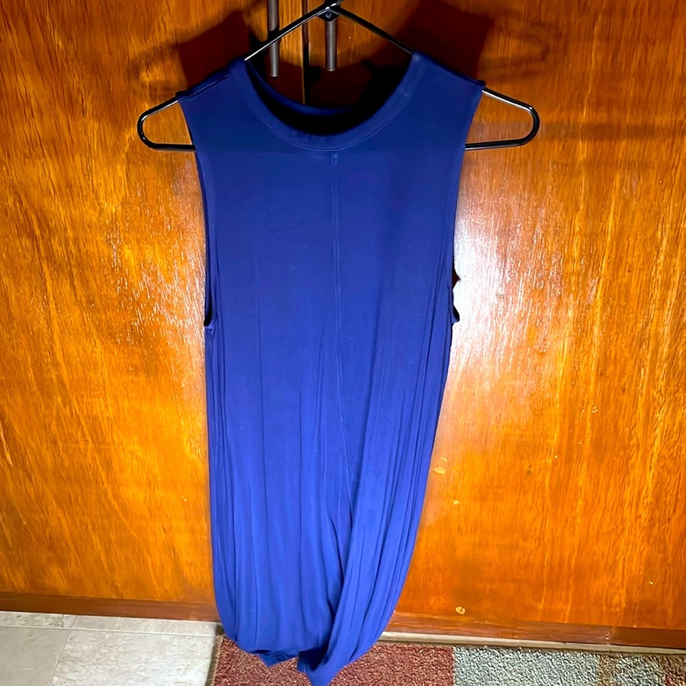 Blue dress